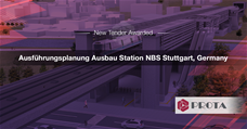 Stuttgart Havalimanı Ausbau Metro İstasyonu 