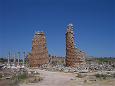 Perge Helenistik Kuleler 